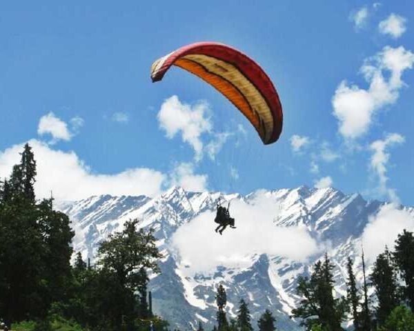 Paragliding High Fly with Ropeway – Solang Valley