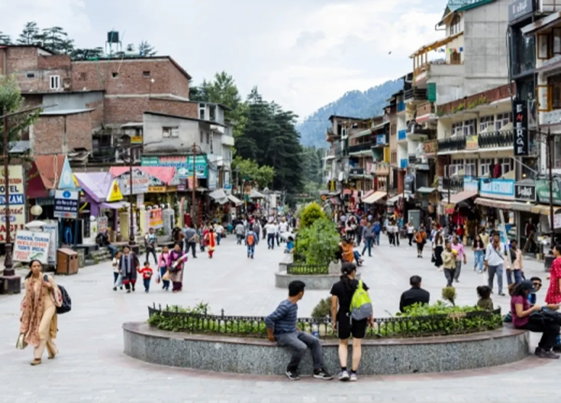 mall road manali
